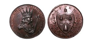 Lot 46 - Prattent's Munster Mule Halfpenny D&H 8a, Ex-Jan, Gem