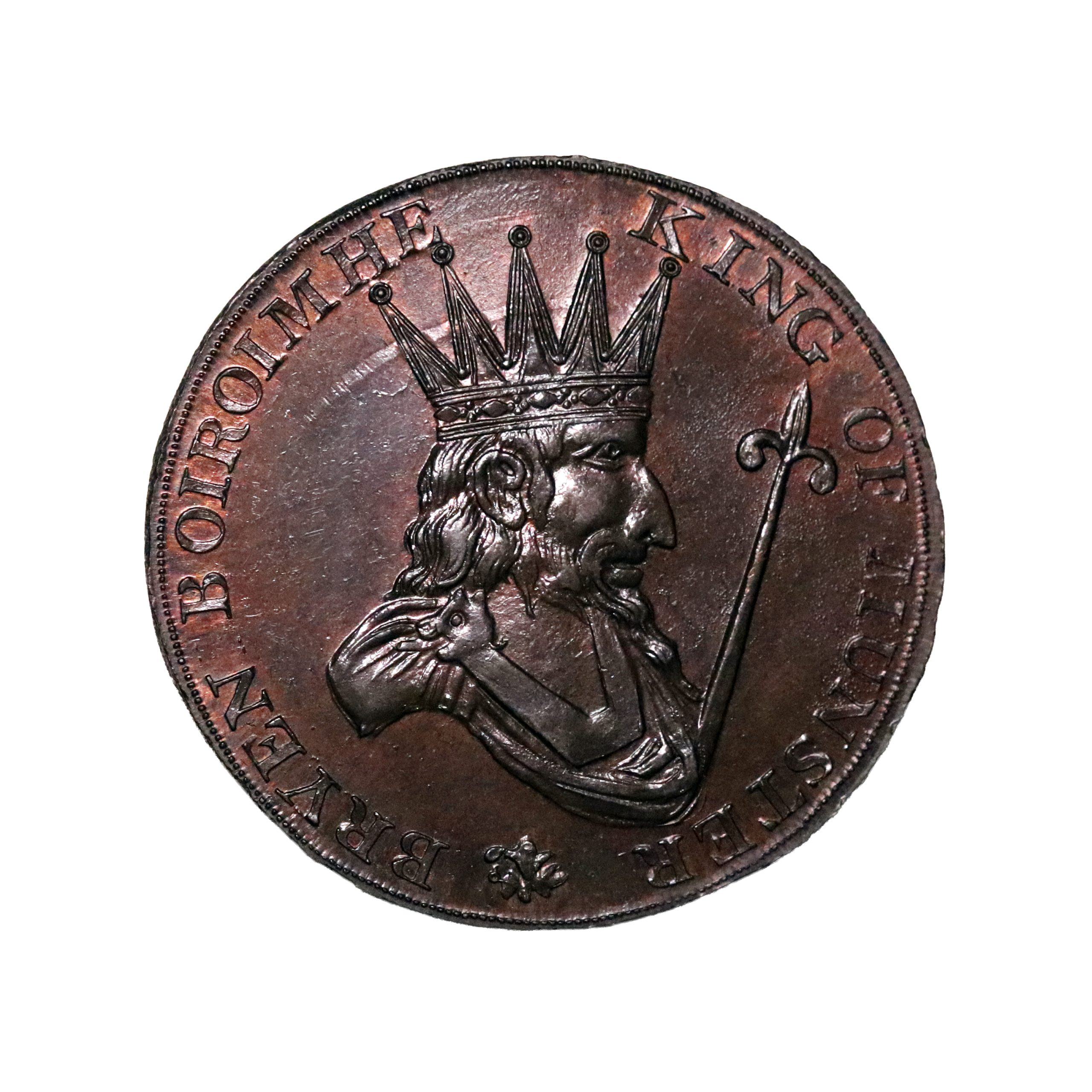 Lot 46 - Prattent's Munster Mule Halfpenny D&H 8a, Ex-Jan, Gem - Image 2