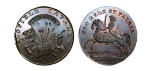 Lot 224 - Kempson's Norfolk Blofield Mule Halfpenny D&H 7, Rare, Gemmy