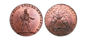 Lot 232 - Northumberland Newcastle Spence Halfpenny D&H 13, Scarce, Ex-Baldwin