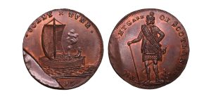 Lot 236 - Northumberland Newcastle Spence Halfpenny D&H 21, Gem, Ex-Baldwin