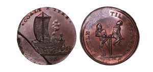 Lot 238 - Northumberland Newcastle Spence Halfpenny D&H 23a, RR, Gem, Ex-Baldwin