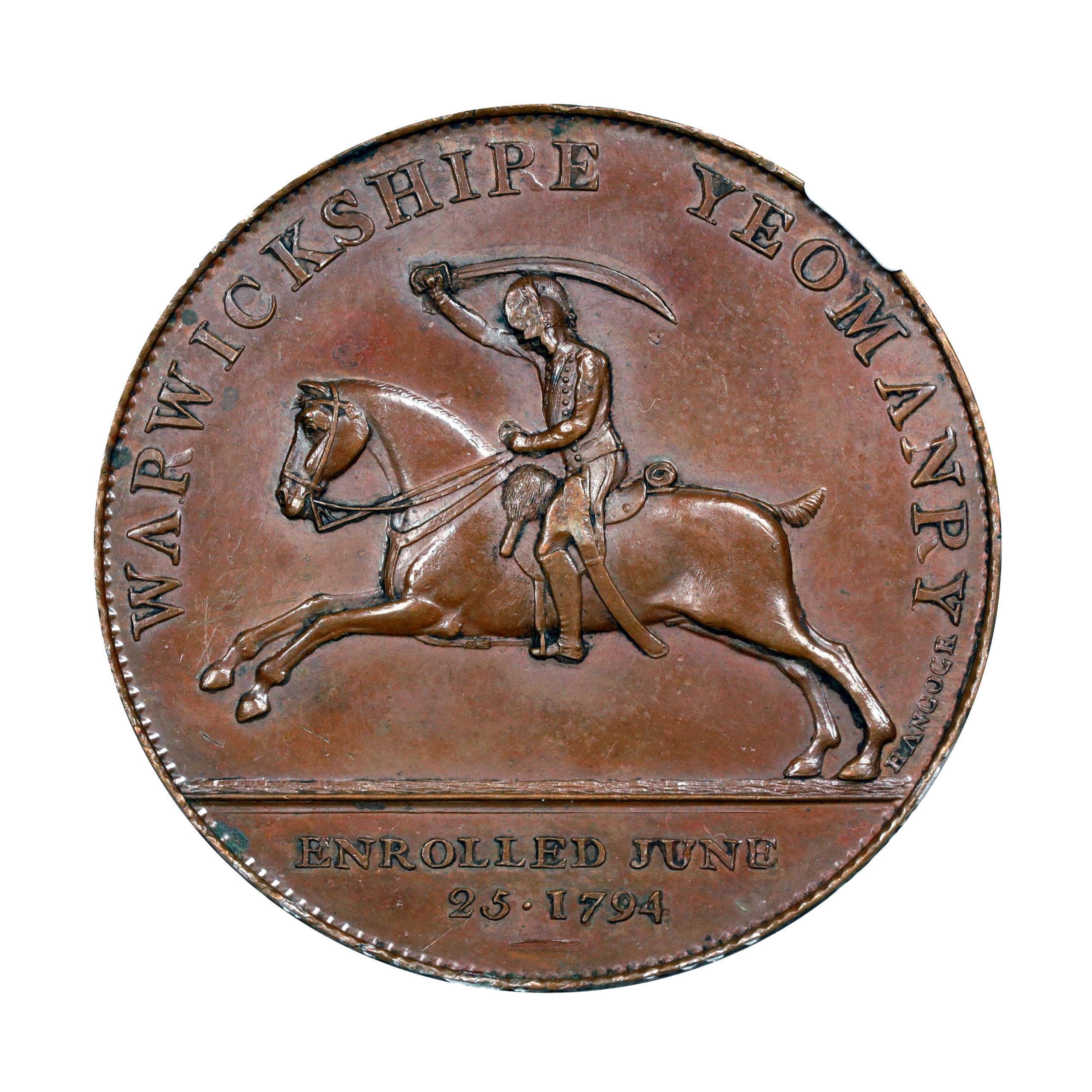 Lot 256 - Warwickshire Birmingham Welch Penny D&H 27a, RR, NGC 62 - Image 2