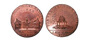 Lot 260 - Warwickshire Birmingham Workhouse Halfpenny D&H 63, Nr Gem