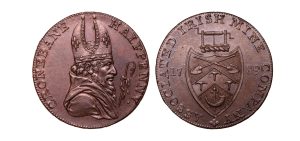 Lot 50 - Wicklow Cronebane Halfpenny D&H 11, Rare