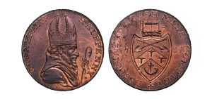 Lot 51 - Wicklow Cronebane Halfpenny D&H 15, Ex-Fuller