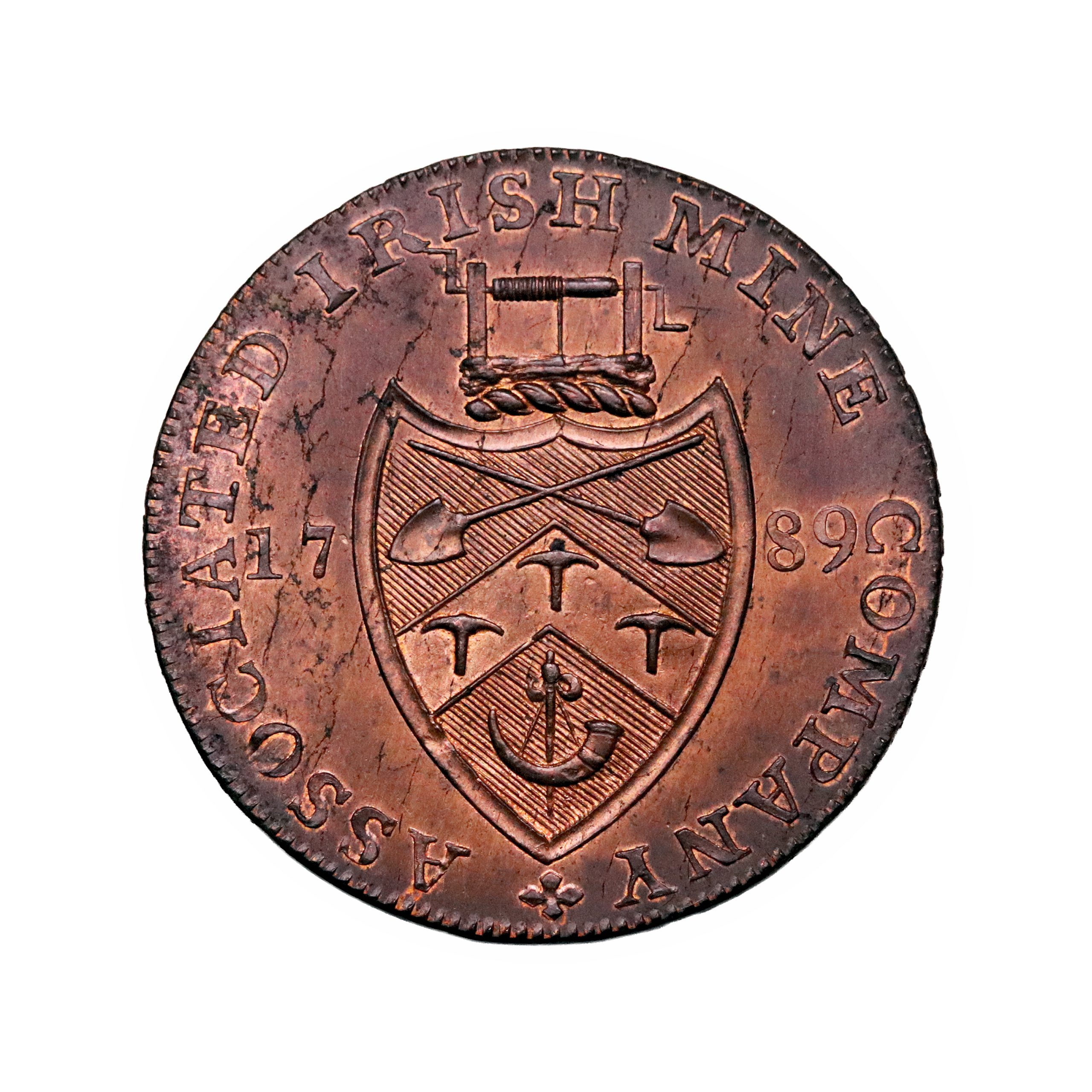 Lot 51 - Wicklow Cronebane Halfpenny D&H 15, Ex-Fuller - Image 3