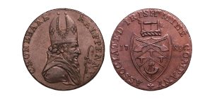 Lot 53 - Wicklow Cronebane Halfpenny D&H 24