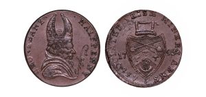 Lot 56 - Wicklow Cronebane Imitation Halfpenny D&H 55, Scarce