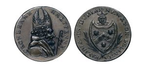 Lot 57 - Prattent's Wicklow Cronebane Halfpenny D&H 67, Scarce