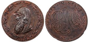 Lot 295 - Williams' Anglesey Pattern Penny D&H 252, NGC 62, RR