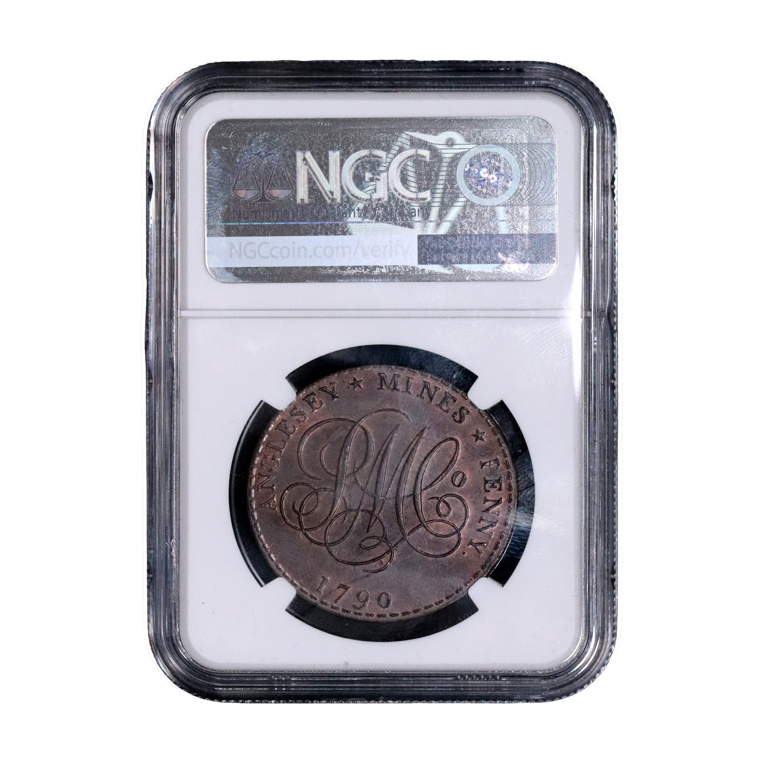 Lot 295 - Williams' Anglesey Pattern Penny D&H 252, NGC 62, RR - Image 5