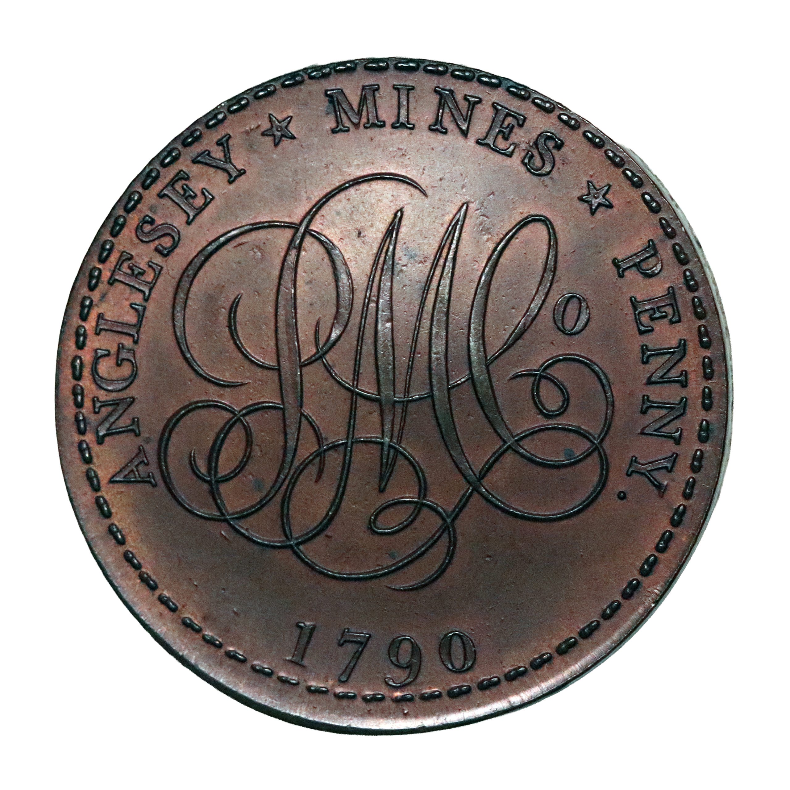 Lot 296 - Williams' Anglesey Pattern Penny D&H 252c, RR - Image 3