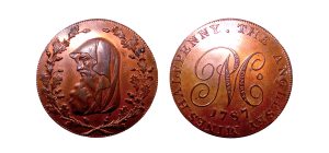 Lot 297 - Westwood's Anglesey Pattern Halfpenny D&H 268, Gem, Ex-Brown/Anderson