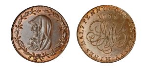 Lot 298 - Anglesey Mines Halfpenny D&H 275, lustrous