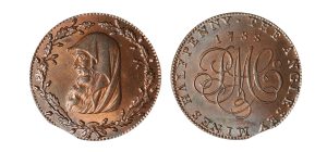 Lot 302 - Anglesey Mines Halfpenny D&H 309, lustrous