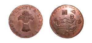 Lot 64 - Prattent's Cambridge Spence mule halfpenny D&H 20, Rare