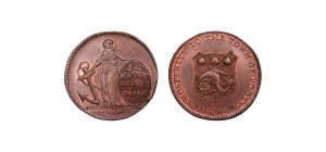 Lot 72 - Dorsetshire Poole Farthing D&H 10, Ex-Deane