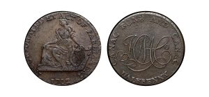 Lot 20 - Dublin Imitation Camac Halfpenny D&H 190, RRR