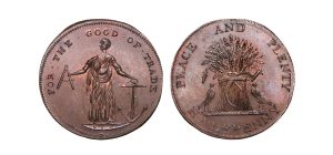 Lot 30 - Prattent's Dublin Mule Halfpenny D&H 321, Scarce