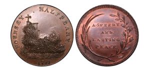 Lot 124 - Skidmore’s Middlesex Hornsey Halfpenny DH 337, Rare, Ex-Frank/Spingarn