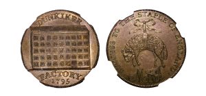 Lot 243 - Somerset Dunkirk Halfpenny D&H 107, Scarce, NGC 64