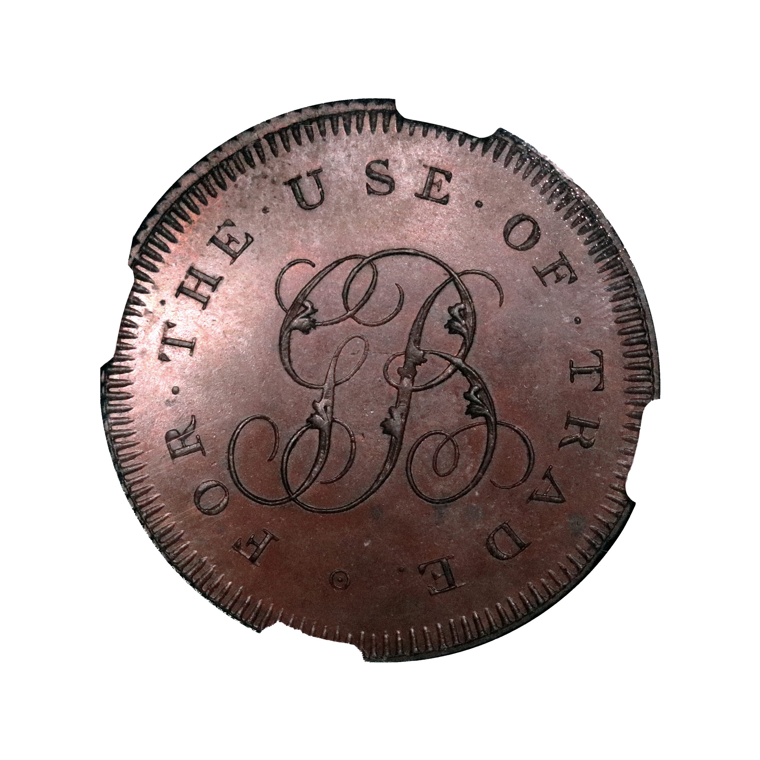 Lot 254 - Skidmore's Sussex Rye Bronzed Halfpenny D&H 36, Rare, NGC 65 - Image 3