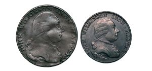 Lot 278 - Warwickshire Wilkinson Halfpenny D&H 358var, huge planchet