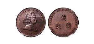 Lot 280 - Westwood's Warwickshire Birmingham Half-Halfpenny D&H 475, NGC 62, Ex-Spence/Fawcett/Litman
