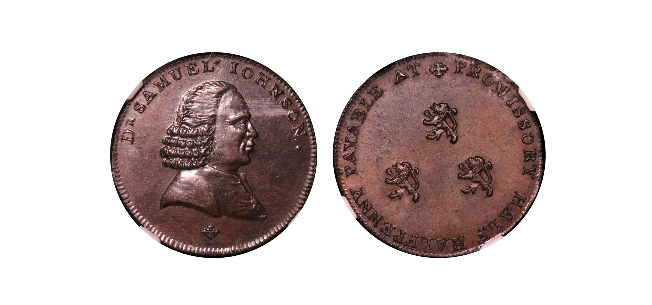Lot 280 - Westwood's Warwickshire Birmingham Half-Halfpenny D&H 475, NGC 62, Ex-Spence/Fawcett/Litman